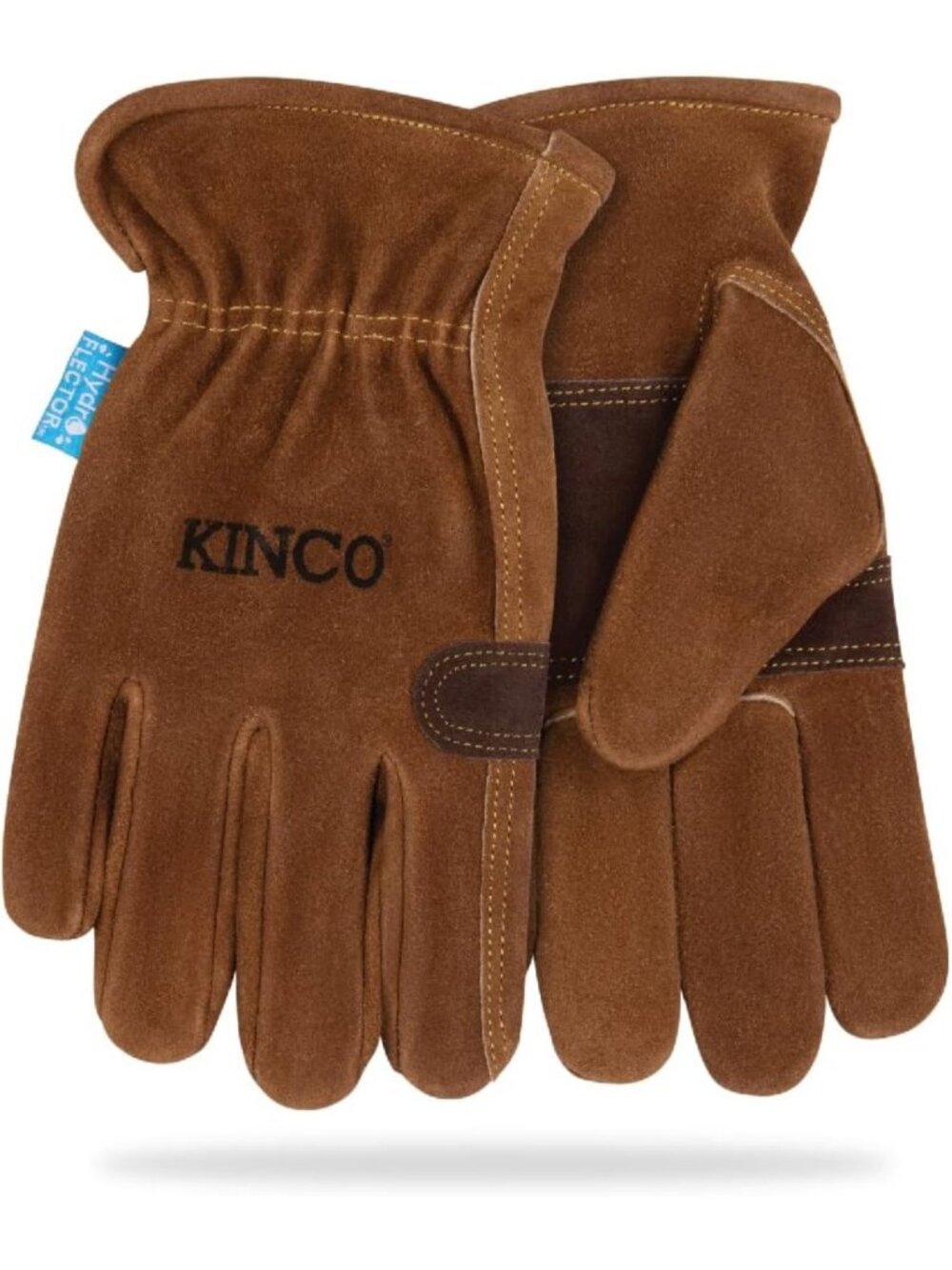 Water-Resistant Suede Cowhide Leather Fencing & Work Gloves for Men & Women